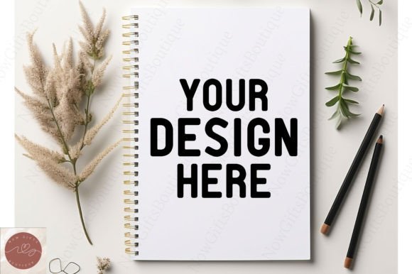 Download Stationery Flat Lay Notepad Mockup 12 - Notepad mockup Collection