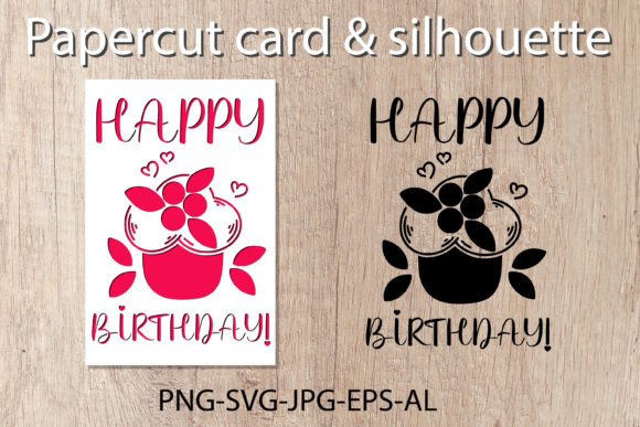 Download Happy Birthday Card Papercut| SVG - Happy Collection