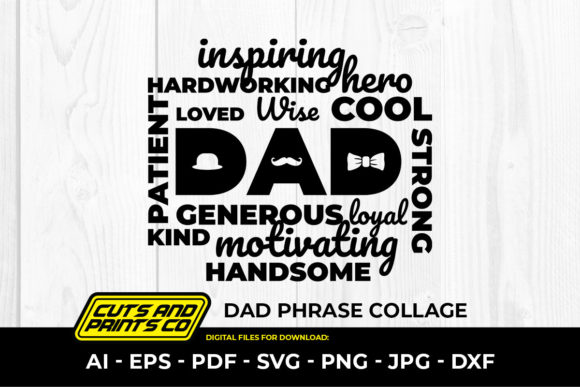 Download Happy Father's Day, Dad Phrases Collage - Happy Collection