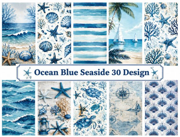 Download Coastal Junk Journal Pages - Premium Resources