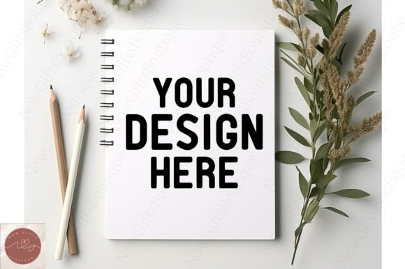 Download Stationery Flat Lay Notepad Mockup 5 - Notepad mockup Collection